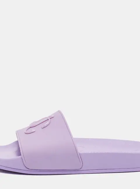 Jimmy Choo V Wisteria Size 38 Purple Rubber Pool Slides