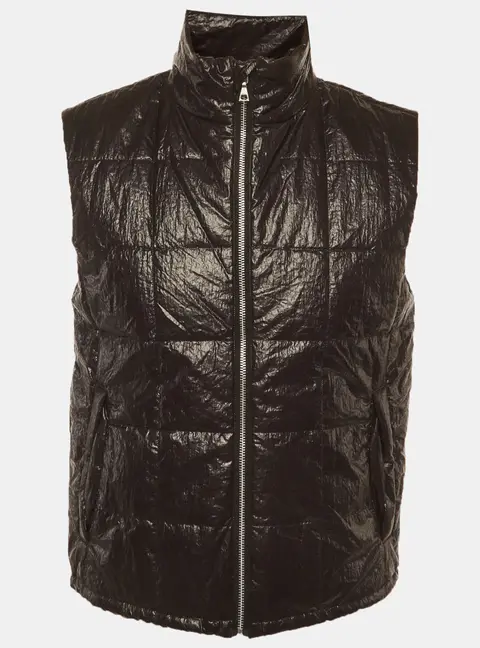 John Elliott Black Synthetic Gilet S