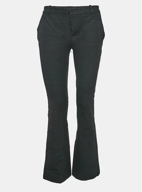 Joseph Black Diamond Stretch Gabardine New Rocket Trousers S