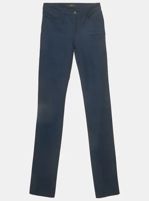 Joseph Blue Gabardine Stretch Skinny Nino Jeans S/Waist 26"