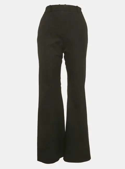 Joseph Black Gabardine Tafira Stretch Trousers M