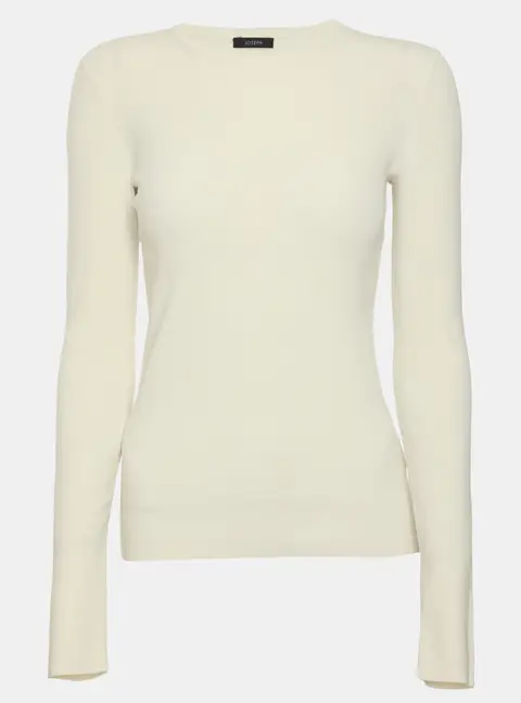 Joseph Cream Jersey Sweatshirt XS