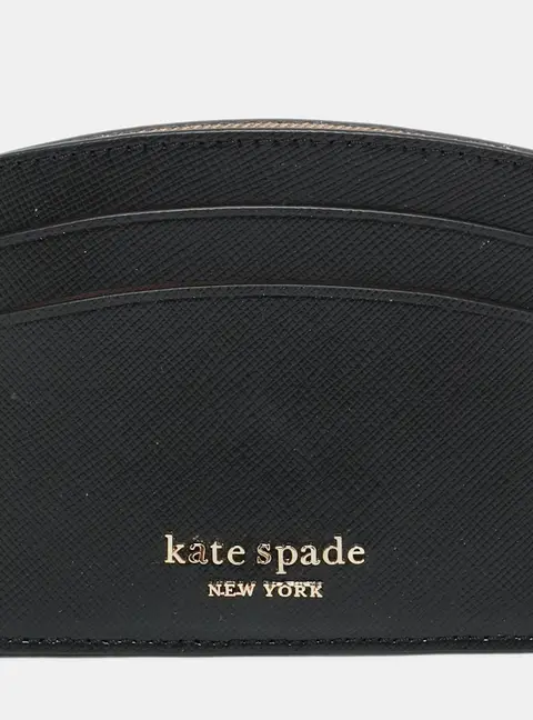 Kate Spade Black Saffiano Leather Card Holder