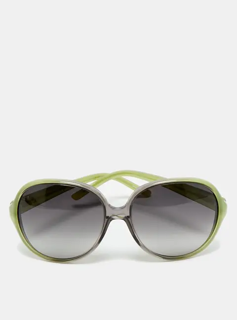 Kate Spade Green/Black Gradient Abby/S Oversized Sunglasses