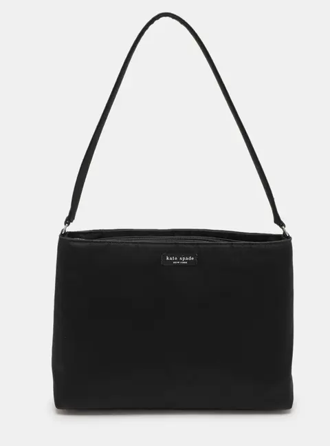 Kate Spade Black Nylon Tote Bag