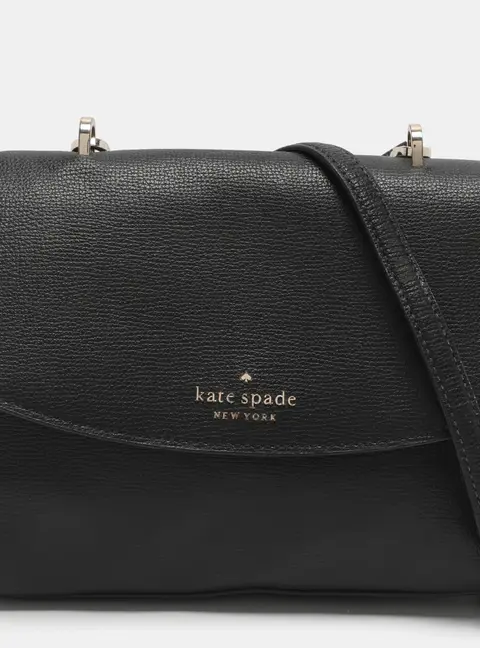 Kate Spade Black Leather Crossbody Bag