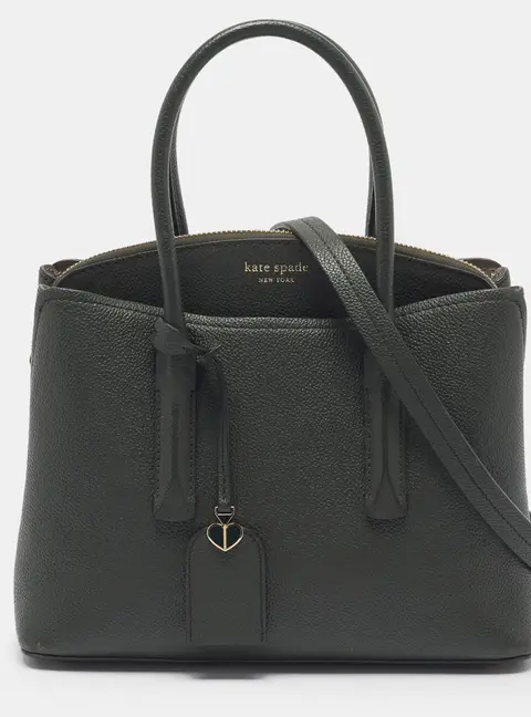Kate Spade Margaux Green Leather Tote
