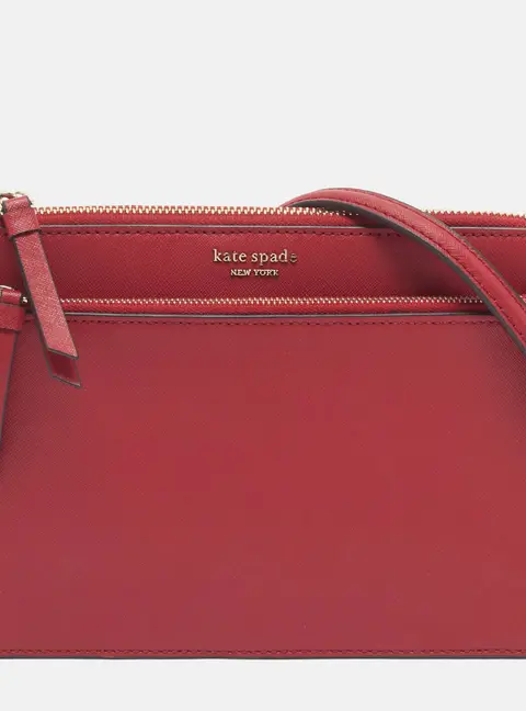 Kate Spade Cameron Street Clarise Red Leather Crossbody Bag