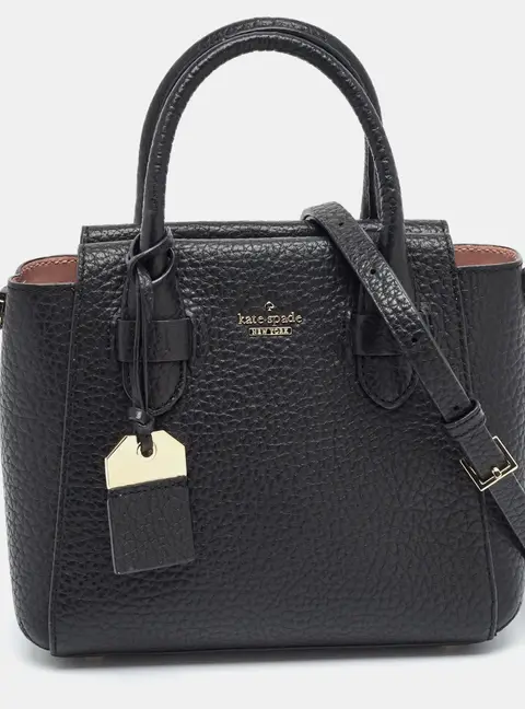 Kate Spade Carter Street Kylie Black Leather Tote