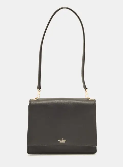 Kate Spade Cameron Street Sophie Black Leather Shoulder Bag