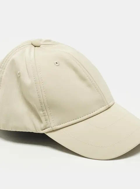 Kenzo Green Logo Print Synthetic Baseball Cap One Size