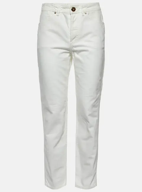 Lanvin White Denim Jeans M Waist 28"