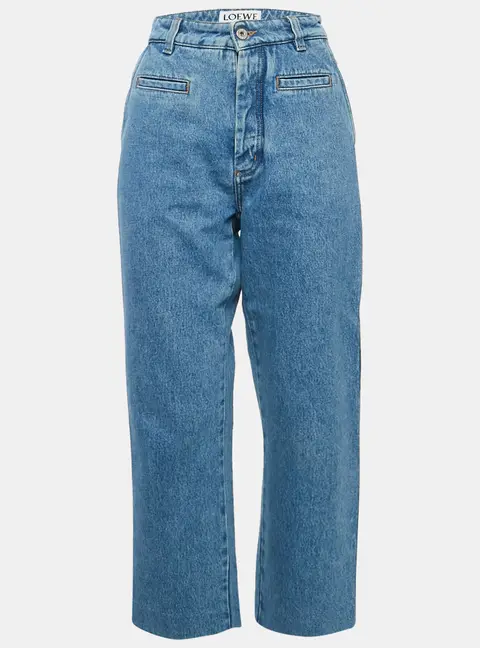 Loewe Blue Denim High Rise Jeans S/Waist 28"