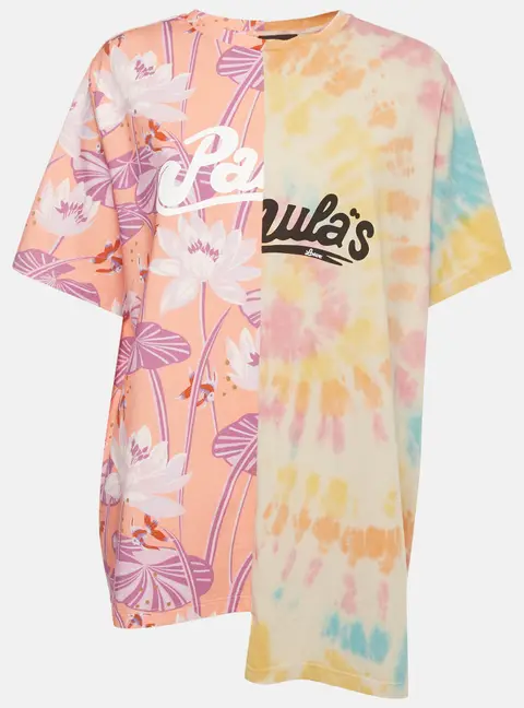 Loewe x Paula's Ibiza Multicolor Tie-Dye Jersey Oversized T-Shirt XS