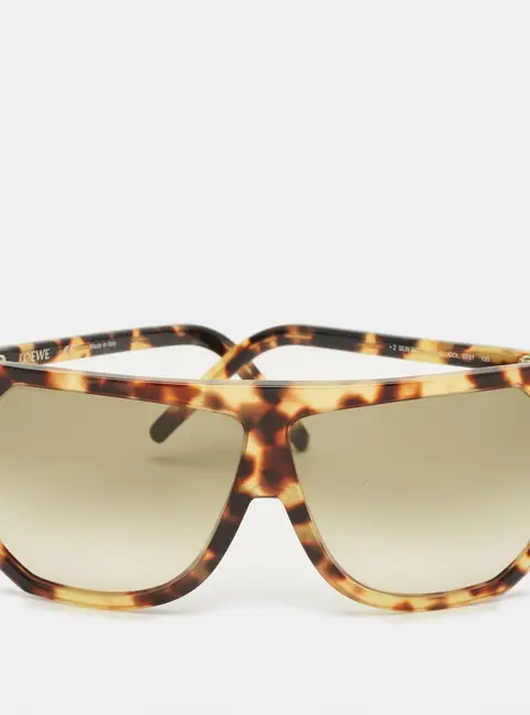 Loewe Tortoishelle Brown Gradient SLW 943 Filippa Oversized Sunglasses
