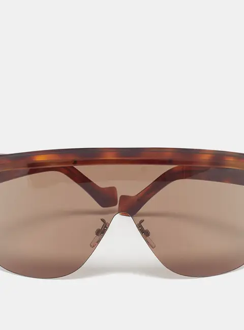 Loewe Brown LW40034U Mask Shield Sunglasses