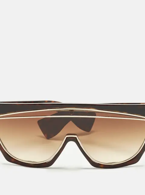 Loewe Brown LW40012I Tyra Masked Shield Sunglasses