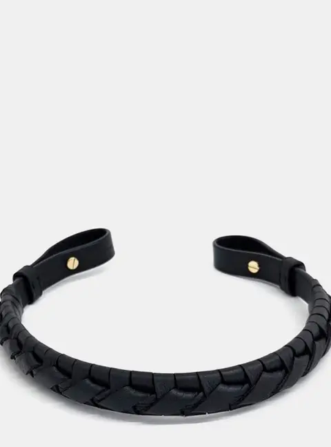 Loewe Black Leather Strap