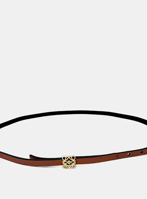 Loewe Leather brown/black belt