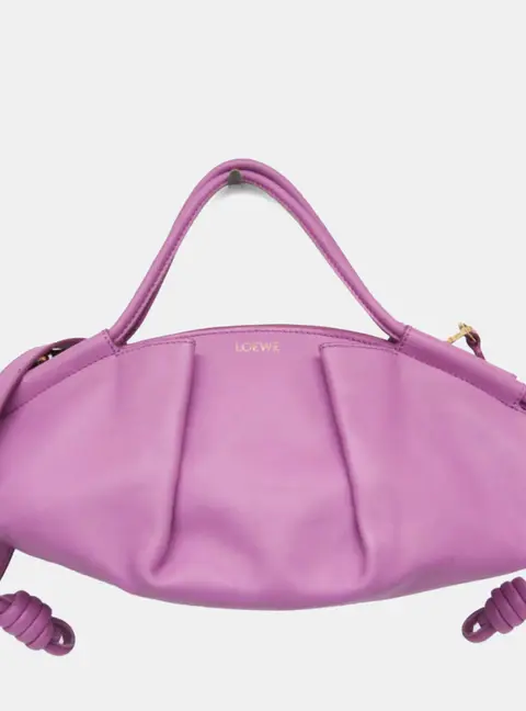 Loewe Paseo Small Leather Handbag Shoulder Bag Pink