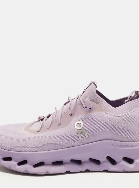 Loewe Cloudtilt Size 40 Purple Knit Fabric Lace Up Sneakers