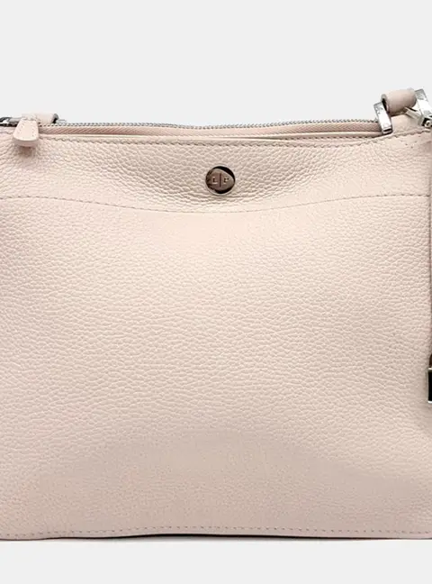 Loro Piana Milky Way Pink Leather Crossbody Bag