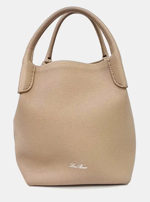 Loro Piana Beige Veil Bag Small