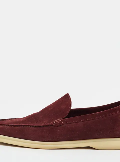 Loro Piana Summer Walk Size 41 Brown Suede Loafers