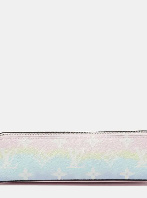 Louis Vuitton Elizabeth Pencil Pouch Pastel Monogram Escale Canvas