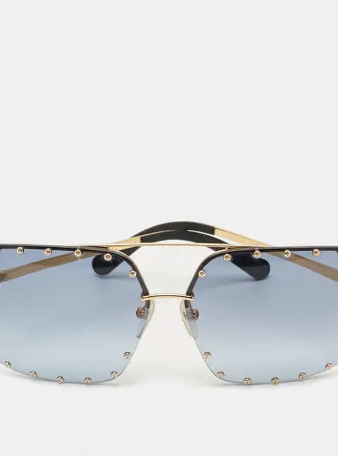 Louis Vuitton Blue Gradient Z2354W The Party Square Sunglasses