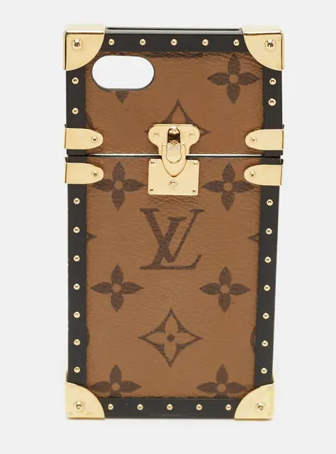 Louis Vuitton Eye Trunk iPhone 7 Case Monogram Reverse Canvas