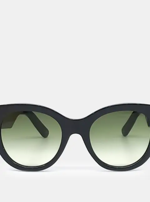 Louis Vuitton Flower Edge Black/Gold Khaki Tone Sunglasses