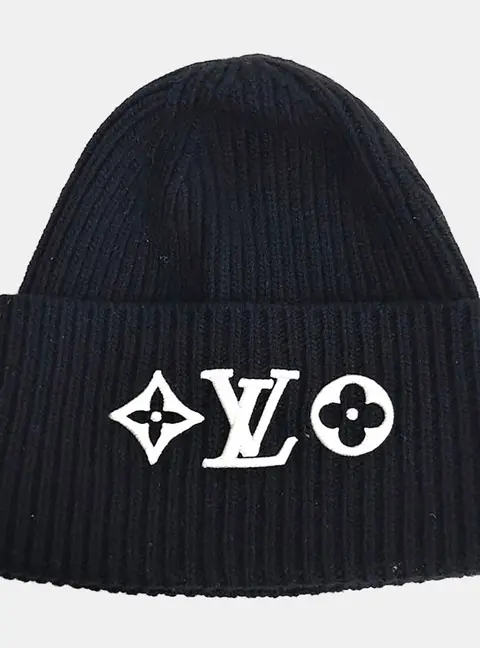 Louis Vuitton Wool Black beanie