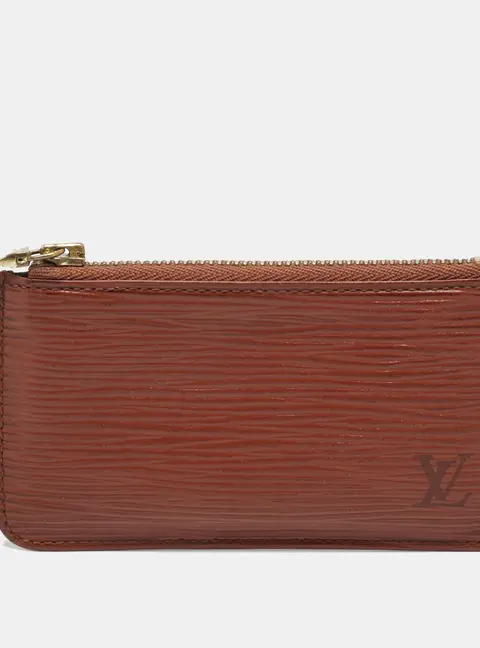 Louis Vuitton Kenyan Fawn Epi Leather Key Pouch
