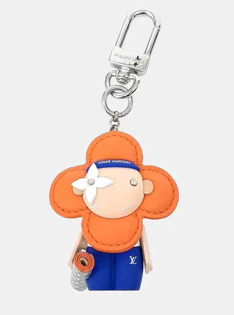 Louis Vuitton Vivienne Jim Keyring and Bag Charm