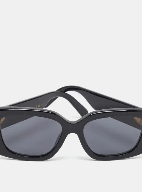 Louis Vuitton Black Z2642U LV Circle Cat Eye Sunglasses