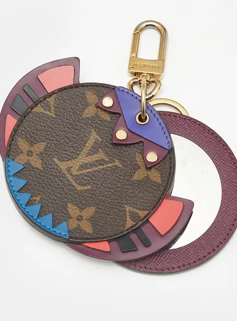 Louis Vuitton Totem Mirror Monogram Canvas Bag Charm
