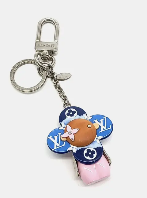 Louis Vuitton Vivienne keyring and bag charm