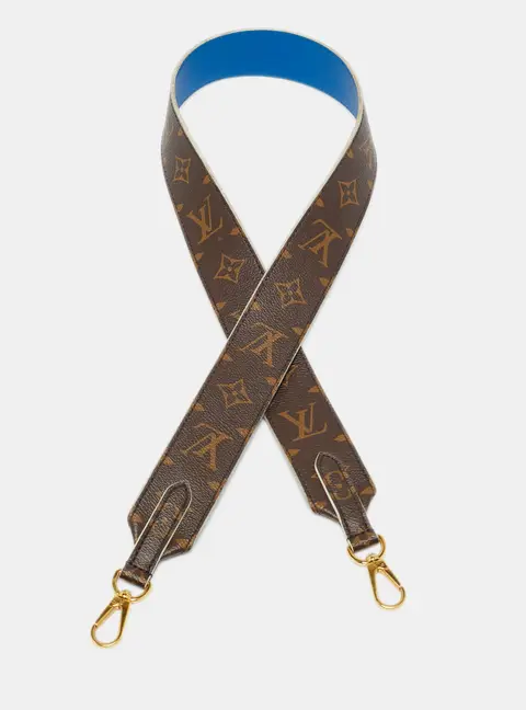 Louis Vuitton Bag Shoulder Strap Monogram Canvas