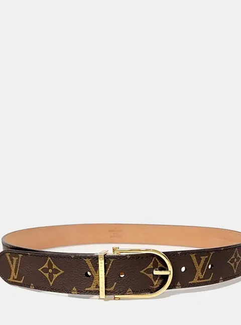 Louis Vuitton Brown Monogram Belt