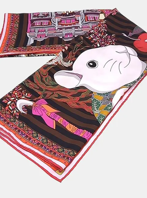 Louis Vuitton Multicolor silk scarf
