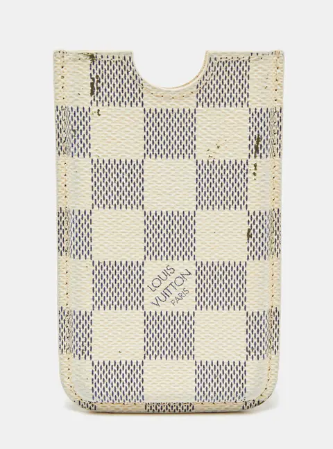 Louis Vuitton Damier Azur Canvas iPhone 4 Cover