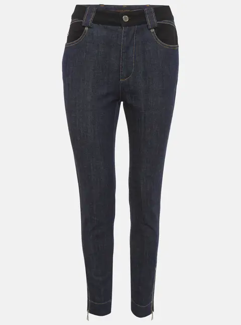 Louis Vuitton Dark Blue Slim Fit Jeans M/Waist 29"