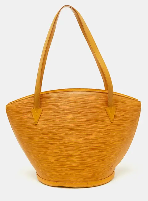 Louis Vuitton Tassil Yellow Epi Leather Saint Jacques GM Bag