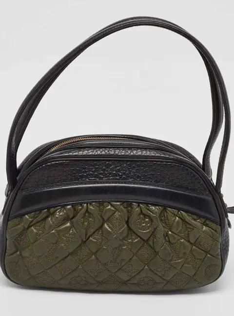 Louis Vuitton Olive Monogram Leather Mizi Vienna Bag