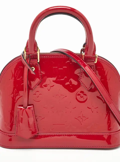 Louis Vuitton Indian Rose Monogram Vernis Alma BB Bag