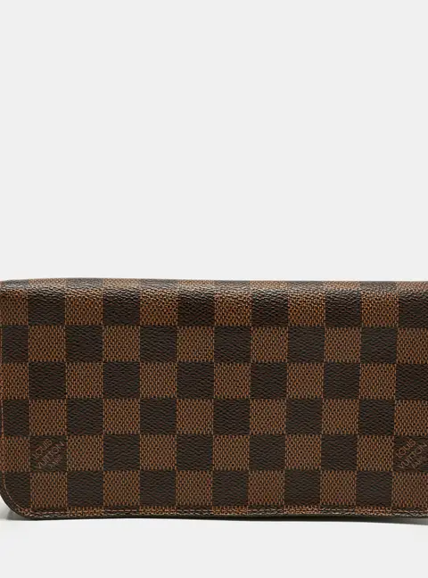 Louis Vuitton Insolite Brown Coated Canvas Wallets