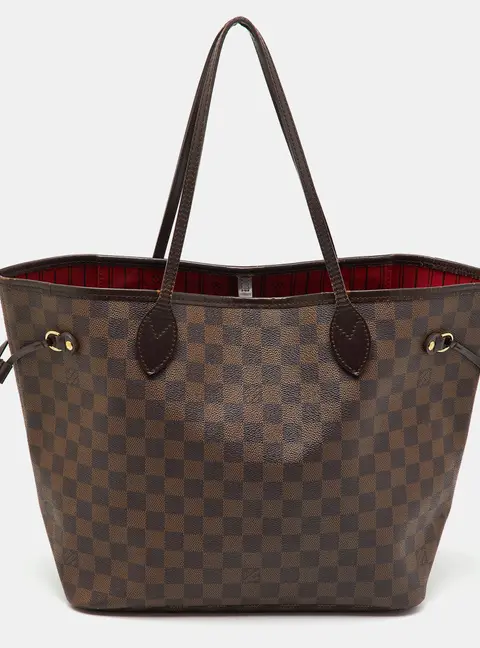 Louis Vuitton Damier Ebene Canvas Neverfull MM Bag