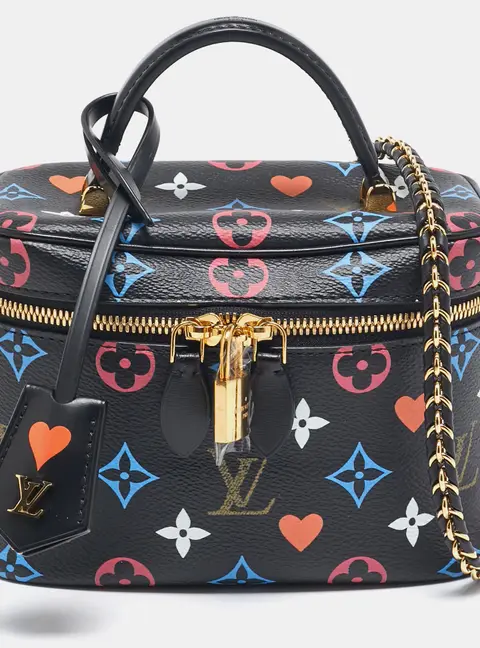Louis Vuitton Vanity Multicolor Coated Canvas Shoulder Bags