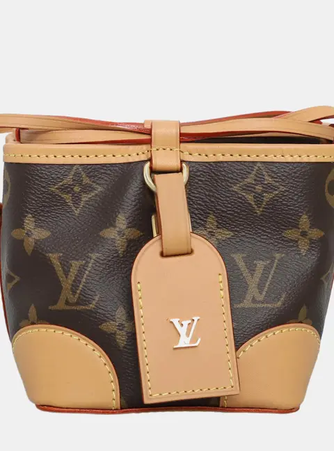 Louis Vuitton Noe PM Brown Monogram Canvas Crossbody Bag